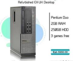 Revamped Dell PC with 250GB HDD and 2GB RAM