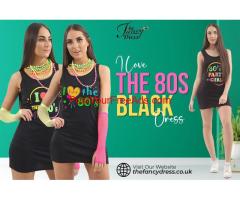 Mix & Match Magic: This Iconic Black Dress is Your 80s Wardrobe Staple