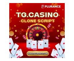 Establish your crypto based casino platform with Tg casino clone