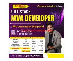 Free Demo On Core Java & Full Stack Java