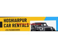 Hoshiarpur Car Rentals provide monthly