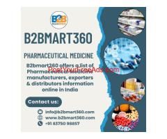 Wholesale Pharmaceutical Medicine in India | B2BMART360