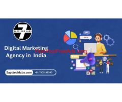 Digital Marketing in India: Trends, Strategies, and Insights with Sapttechlabs