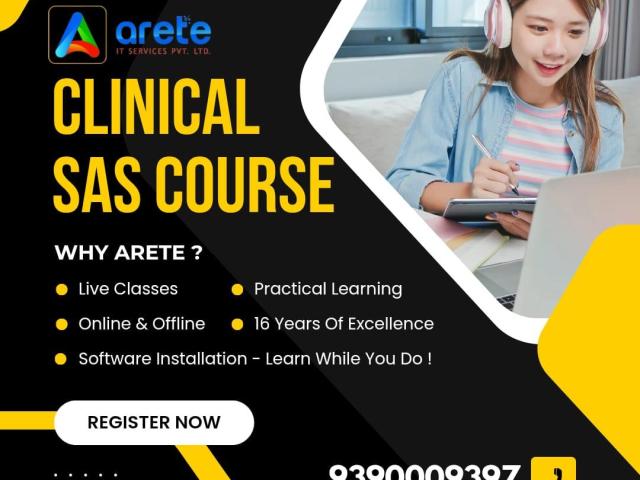 Clinical SAS Training With Placement Assistance – Arete IT Services