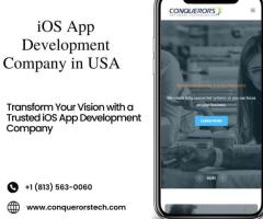 iOS App Development Company in USA | Conquerors Tech