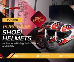 Shop Now Shoei Helmets for Ultimate Safety & Style in India