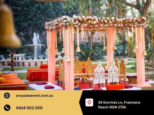 Hire a Professional Royal Indian Wedding Stylist in Sydney