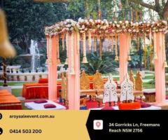 Hire a Professional Royal Indian Wedding Stylist in Sydney