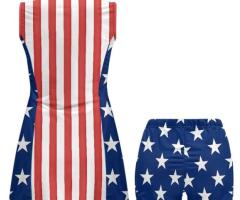 Flag dresses for women