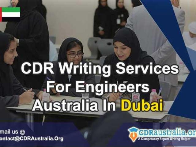 CDR Writing Services in Dubai for Engineers Australia - at CDRAustralia.Org