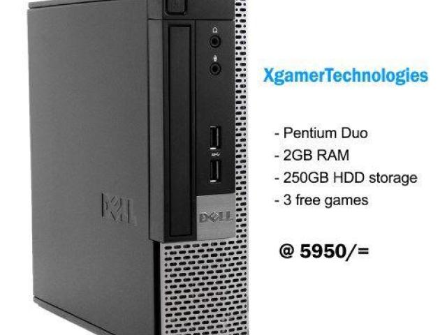 Cleaned and tested refurbed Dell Pentium PC