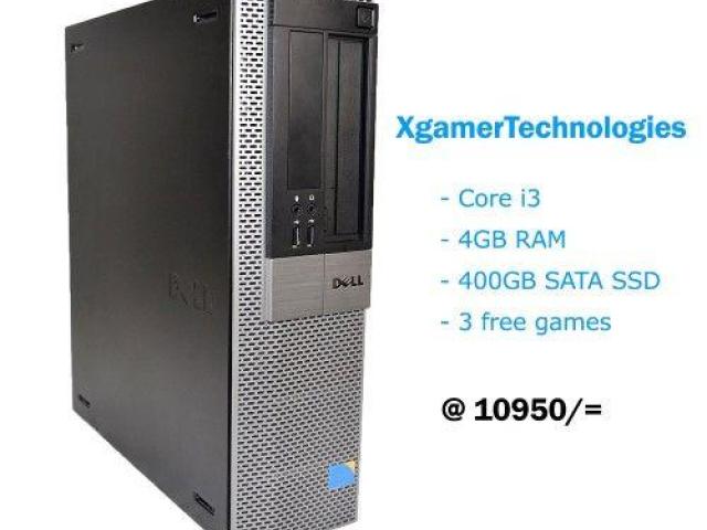 Cleaned and tested refurbed Core i3 Dell desktop