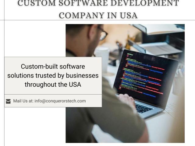 Custom Software Development Company in USA | Conquerors Tech