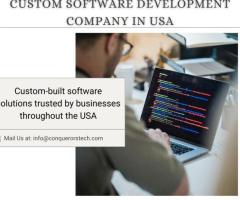 Custom Software Development Company in USA | Conquerors Tech