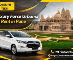 Luxury Force Urbania on Rent in Pune – Book Urbania Tempo Traveller