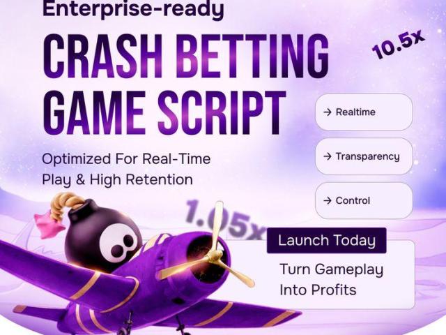 Provably Fair Crash Game Script with Advanced RNG