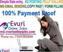 Reliable Stress-free Easy Genuine Data Entry Job