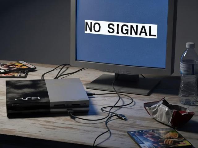 PlayStation 3 {PS3} that is failing to display on screen