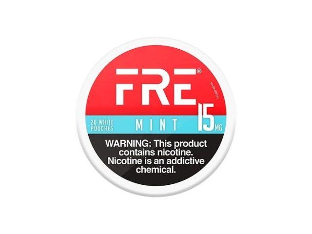 Buy FRE Mint Nicotine Pouches Online | Crisp Mint Flavor