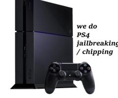 PlayStation 4 {PS4} jailbreaking / chipping
