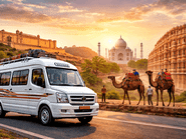 12 Seater Tempo Traveller Hire in Jaipur