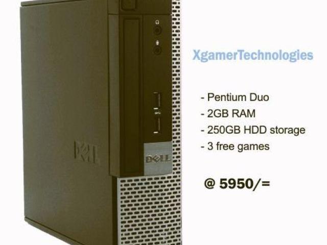 Renovated Pentium dual core Dell desktop PC
