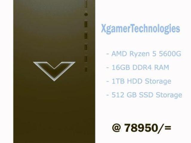 Renovated AMD Ryzen 5 HP Victus desktop tower