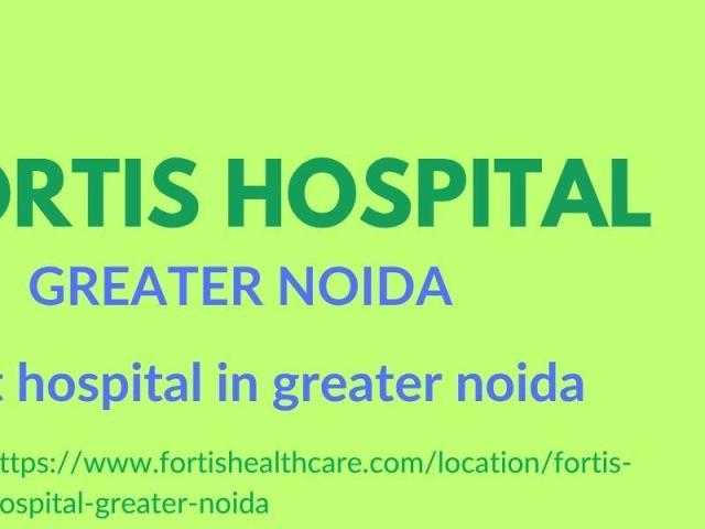best hospital in greater noida