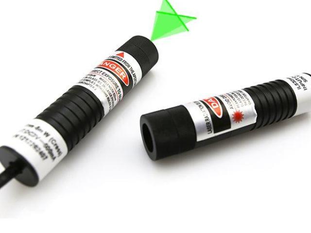 Precisely Aligned 515nm Green Cross Line Laser Module For Batch Welding Fixture Alignment