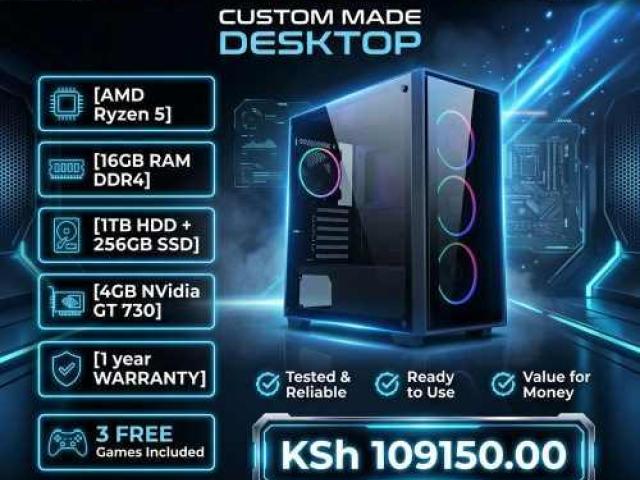 Custom designed Ryzen 5 and 3 games bonus
