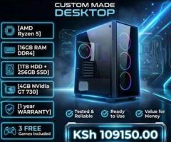 Custom designed Ryzen 5 and 3 games bonus