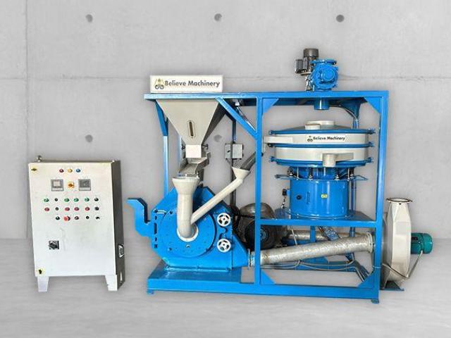 Durable LLDPE Pulverizer Machine for Continuous Industrial Use