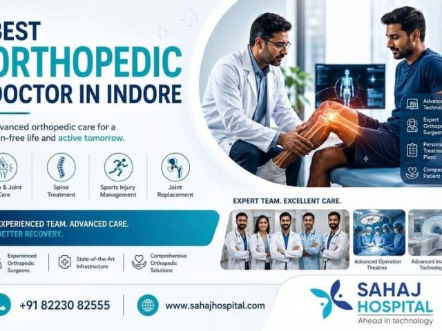 Best Orthopedic Doctor in Indore – Sahaj Hospital