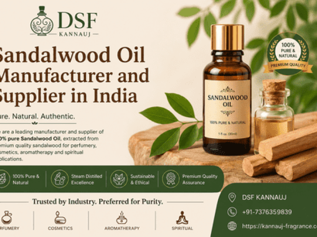 Sandalwood Oil Manufacturer and Supplier in India
