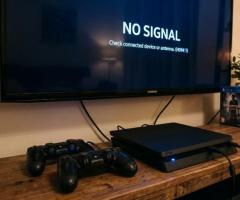 No signal,  display on screen fix for Ps4