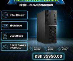 Redressed Core i7 Dell tower PC with 16gb RAM