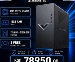 Redressed AMD Ryzen 5 HP Victus 15L Tower PC
