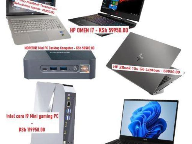 Redressed Laptops and Mini PCs with games bonus