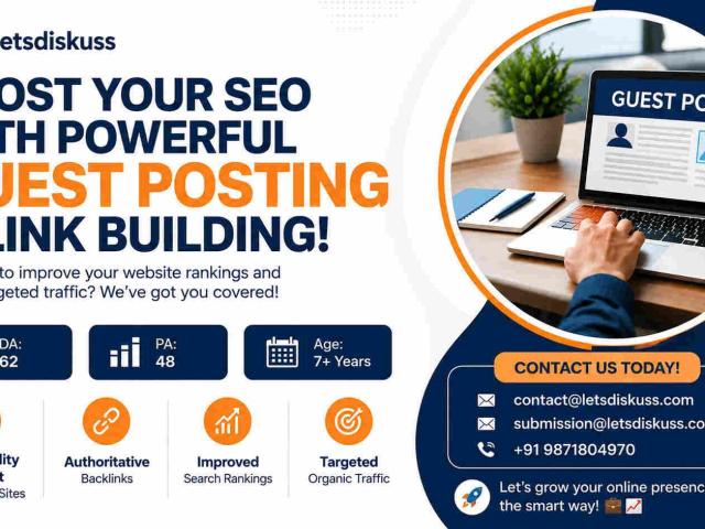 Guest Post & Backlink Services | DA 62 Website | Do-Follow Links | Fast Publishing