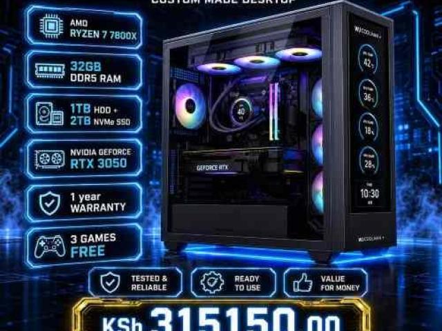 Built to Spec Ryzen 7 and 32gb DDR5 RAM desktop