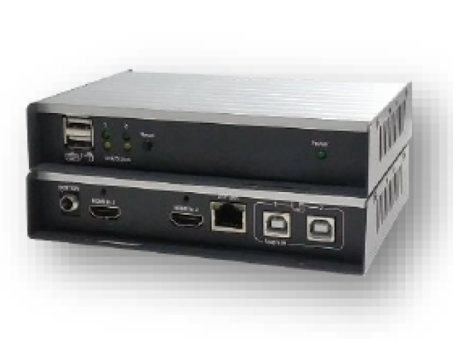 Save on space, cabling, and cost with easy installation using Dual head KVM Extender