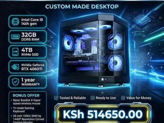 Built to Spec Liquid cooled Core i9 full kitted desktop