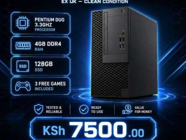Readied Dual core Pentium Dell SSF computer