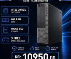 Readied core i3 4GB RAM Dell SFF desktop PC