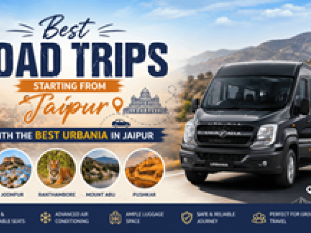 Best Road Trips Starting from Jaipur with the Best Urbania in Jaipur