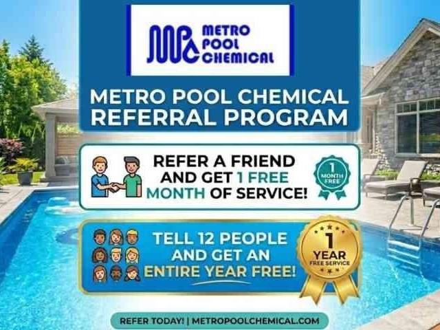 Metro Rewards Referral | Best Pool Maintenance Chemicals