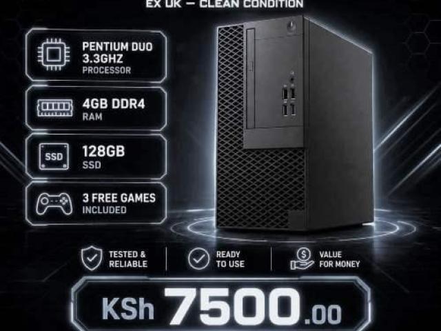 Revived Dual core Pentium Dell SSF desktop