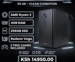 Revived AMD Ryzen 3 with 4GB RAM desktop