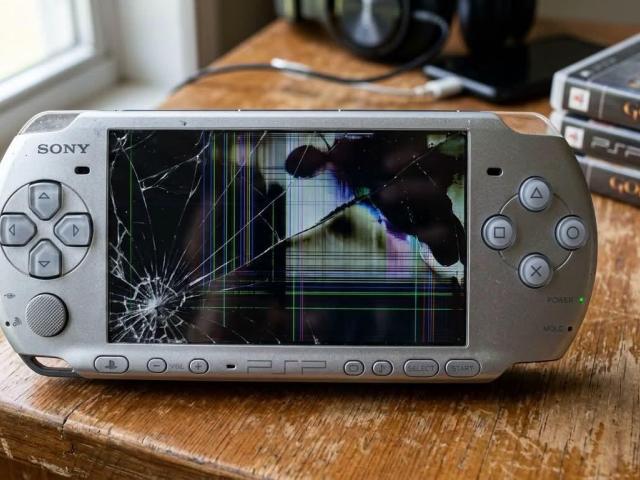 Replacement of broken PSP screen ksh 3900