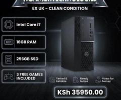 Revived Core i7 16gb RAM Dell tower desktop